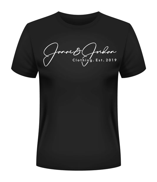 Black Signature Logo TShirt