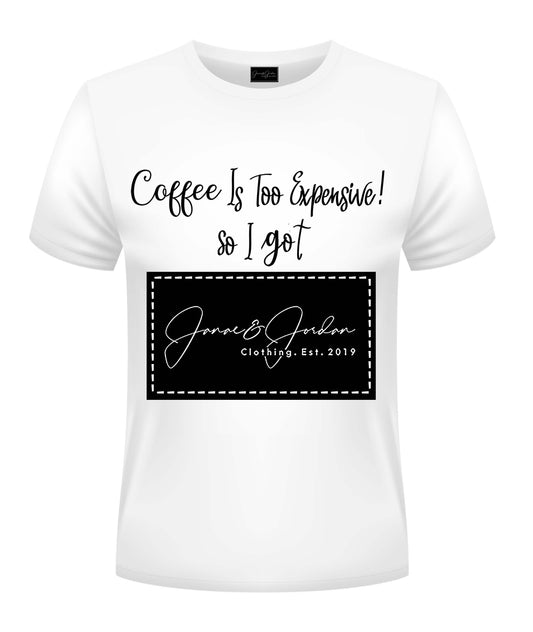 Expensive Coffee Signature Stitch Logo