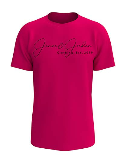 FUSHIA - Signature Logo T-Shirt