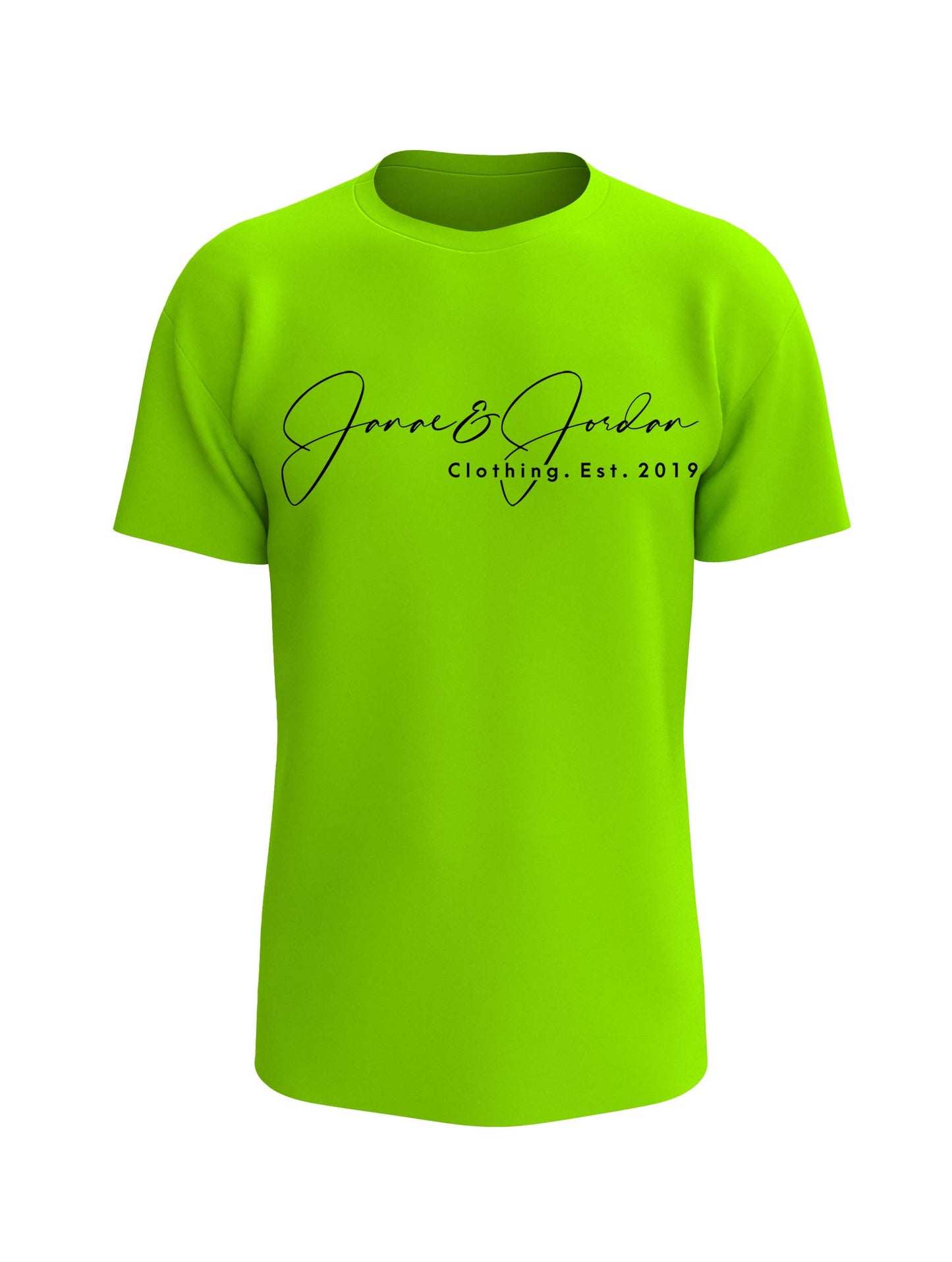 Neon Green Signature Logo T-Shirt