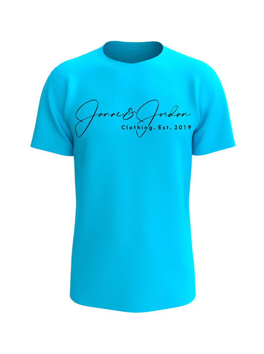 Turquoise Signature Logo TShirt