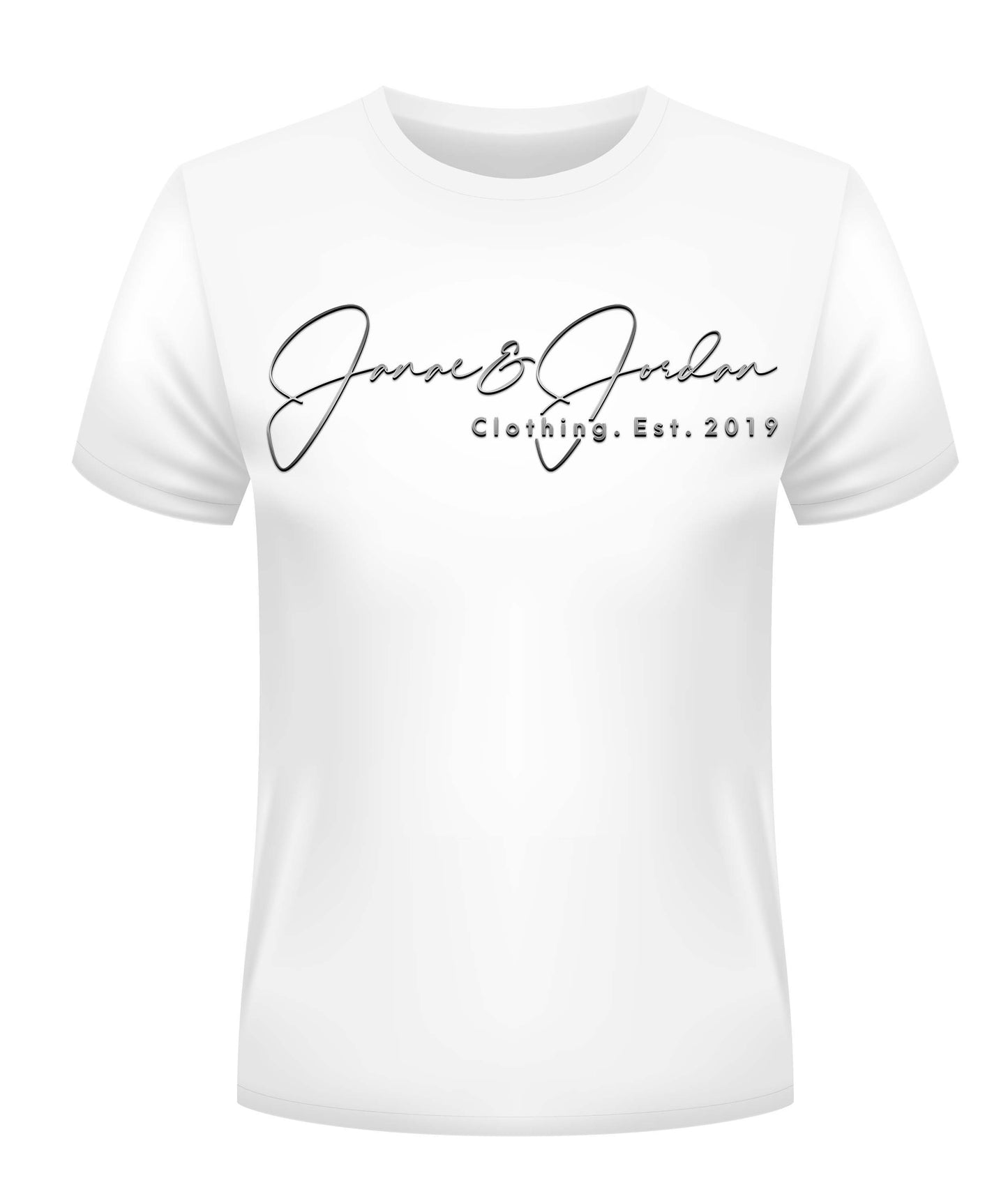 White - J&J Signature Logo T-Shirt