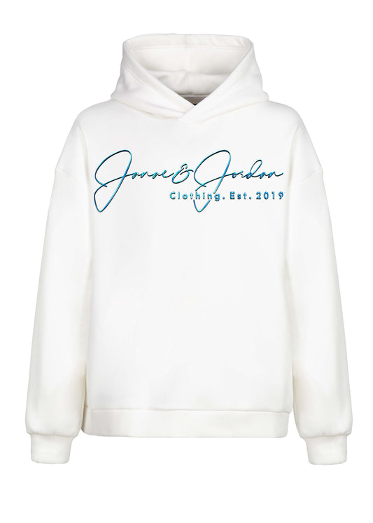 White Signature Logo Sweatshirt