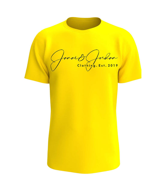 Yellow Signature Logo TShirt